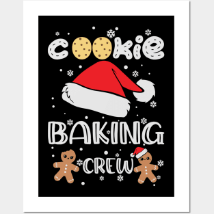 Cooking Baking Crew Funny Matching Family Christmas Gift Posters and Art